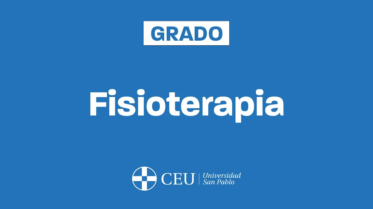 Portada grado fisioterapia CEU